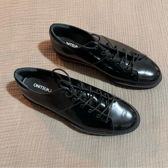 Mac　the onitsuka  lace-up lo Onitsuka Tiger LACE-UP LO BLACK/BLACK 1181A513